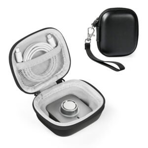 Protective Travel Case for Oura Ring 5/Oura Gen 4 Black